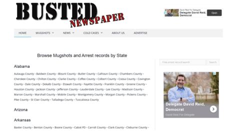 These online sites make it more convenient and easy for citizens to access these relevant information anytime and anywhere. . Busted newspaper com
